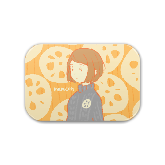 缶バッジ - 角丸 76x51mm