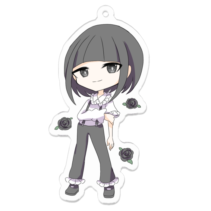 アクリルキーホルダー - 70 x 70 (mm)