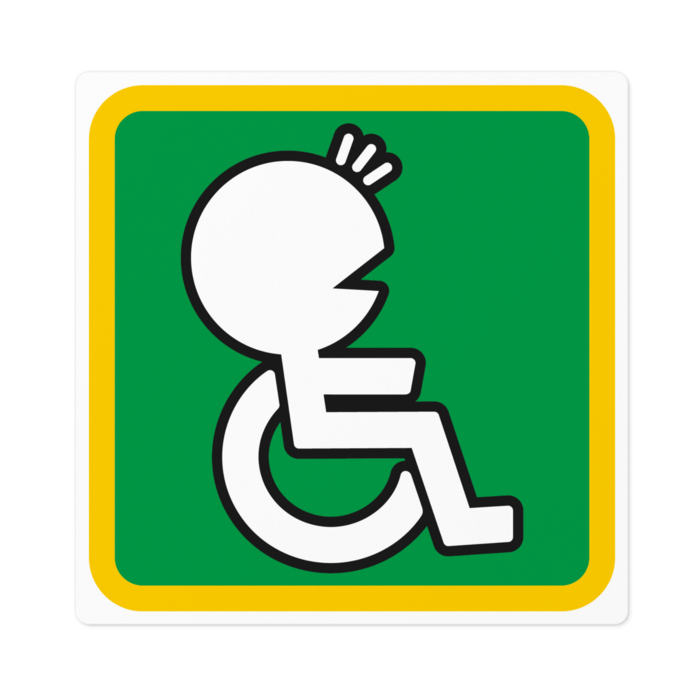 ステッカー - 100 x 100 (mm)