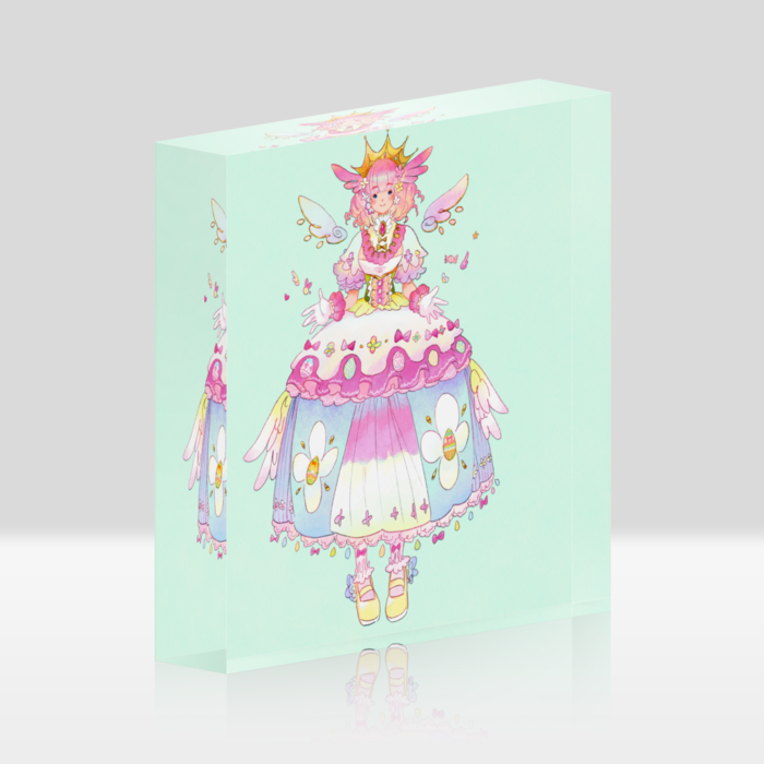 アクリルブロック - 100x100mm