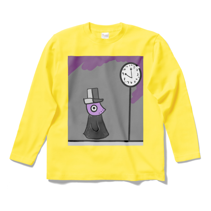ロングスリーブTシャツ - S - イエロー