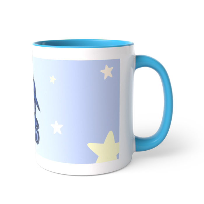 ツートンカラーマグカップ - 直径 8.2cm / 高さ 9.5cm