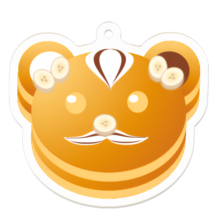 アクリルキーホルダー - 50 x 50 (mm)