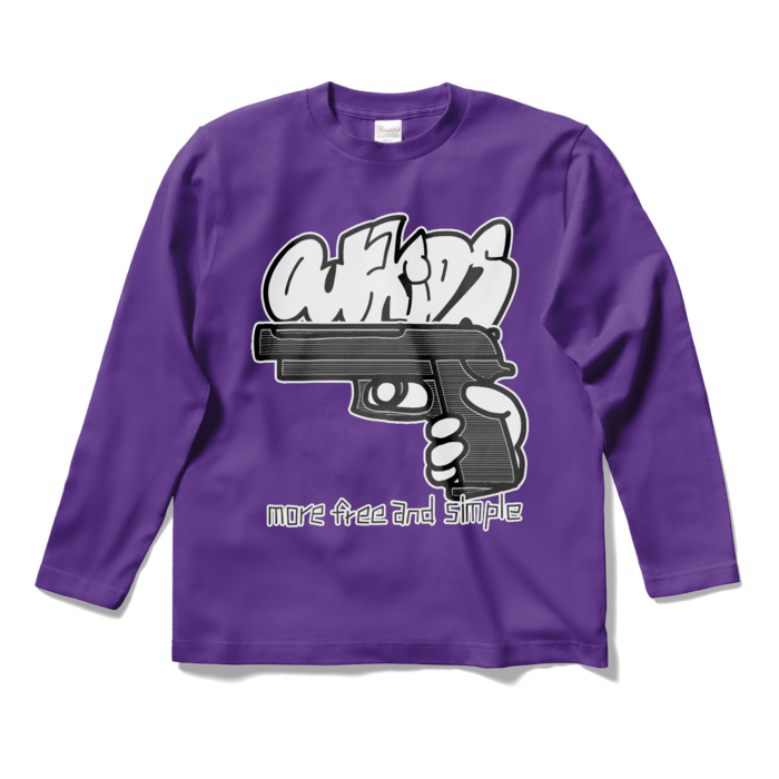 ロングスリーブTシャツ - S - パープル