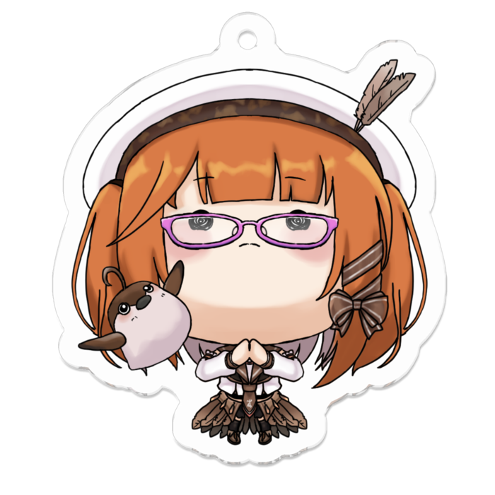 アクリルキーホルダー - 50 x 50 (mm)