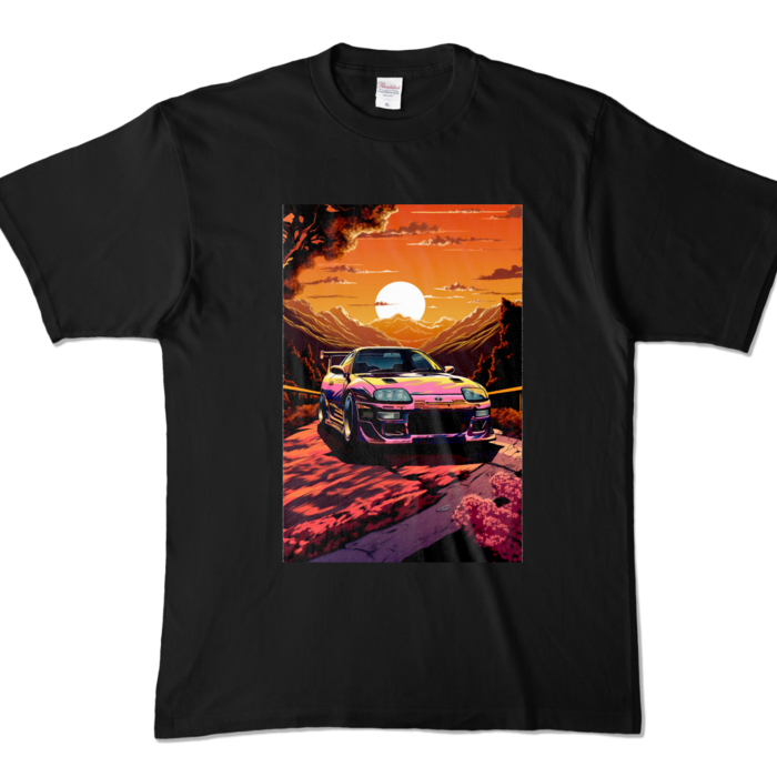 カラーTシャツ - XL - ブラック (濃色)