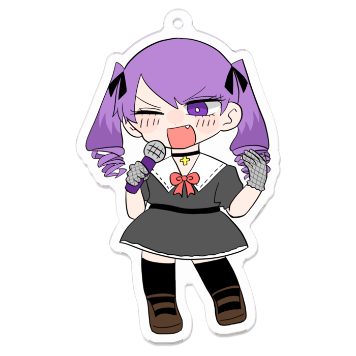 アクリルキーホルダー - 70 x 70 (mm)