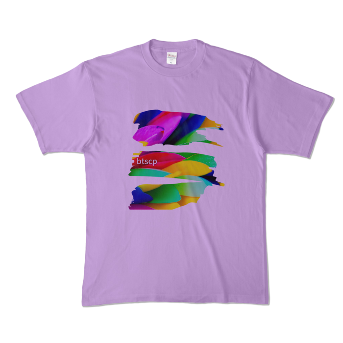 カラーTシャツ - XL - ライトパープル (淡色)