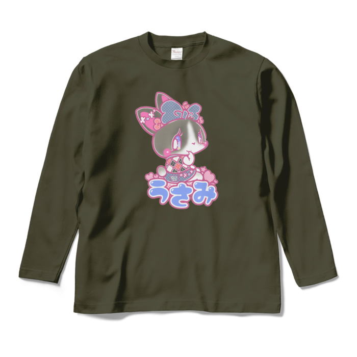 ロングスリーブTシャツ - M - アーミーグリーン