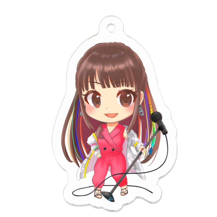 アクリルキーホルダー - 50 x 50 (mm)