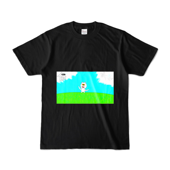 カラーTシャツ - S - ブラック (濃色)