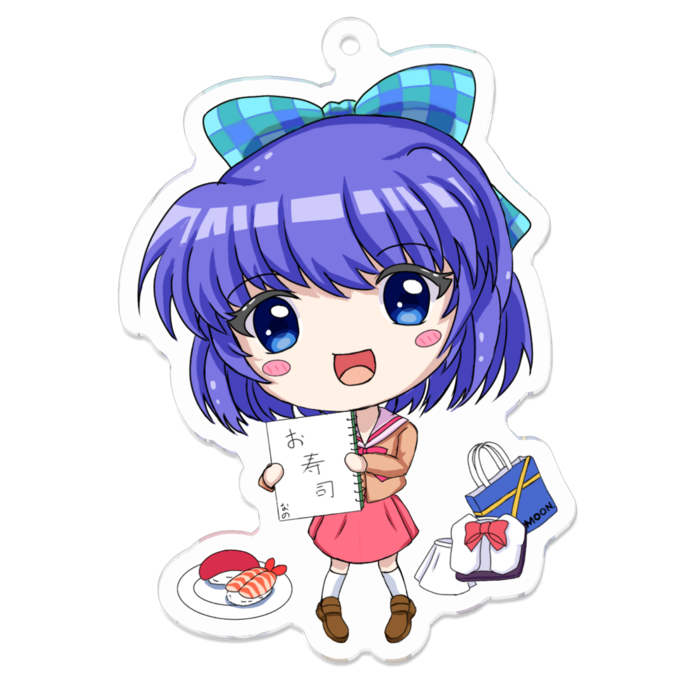 アクリルキーホルダー - 70 x 70 (mm)