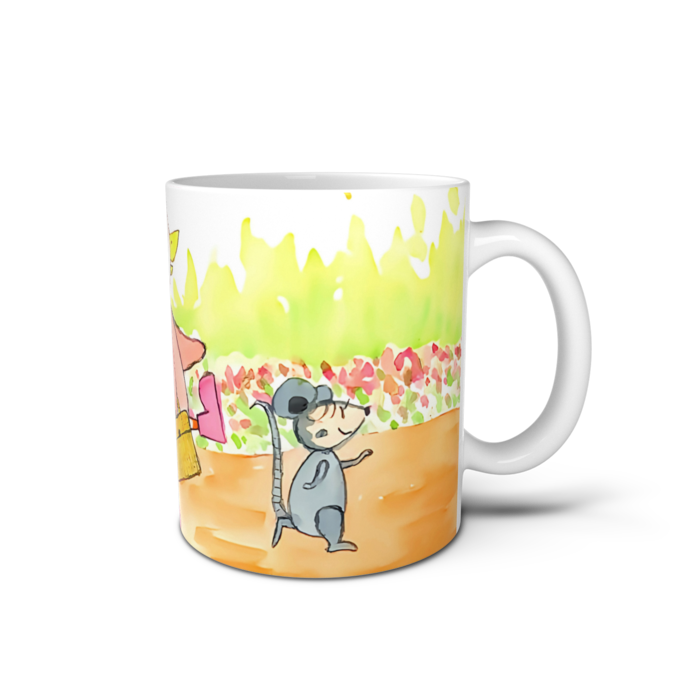 マグカップ - 直径 8 cm / 高さ 9.5 cm