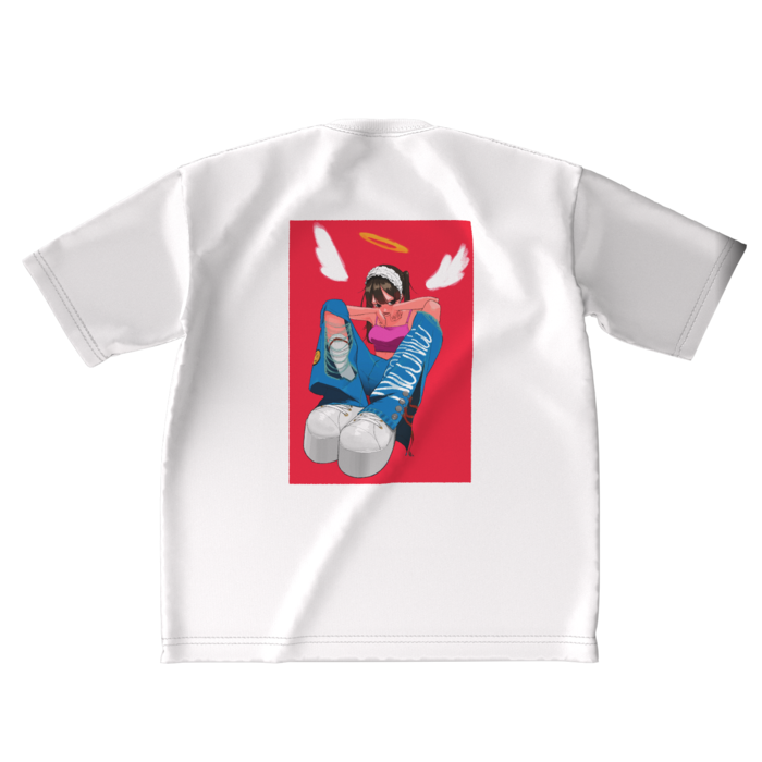 ビッグシルエットTシャツ - XL - 背面