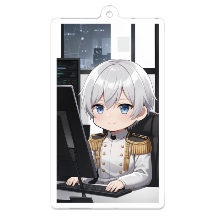 アクリルキーホルダー - 70 x 70 (mm)