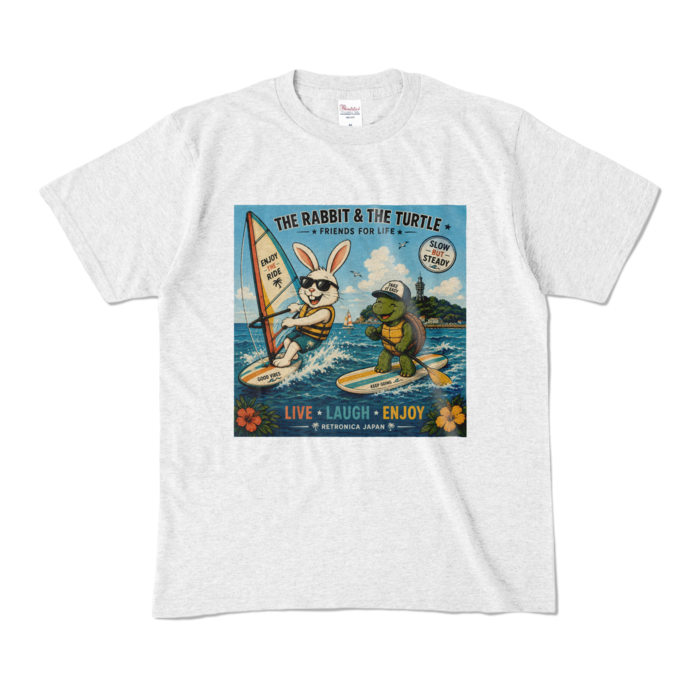 カラーTシャツ - M - アッシュ (淡色)