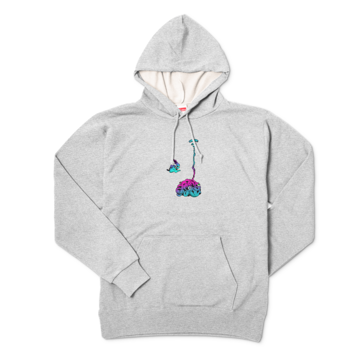 パーカー - XL - 杢グレー(4)