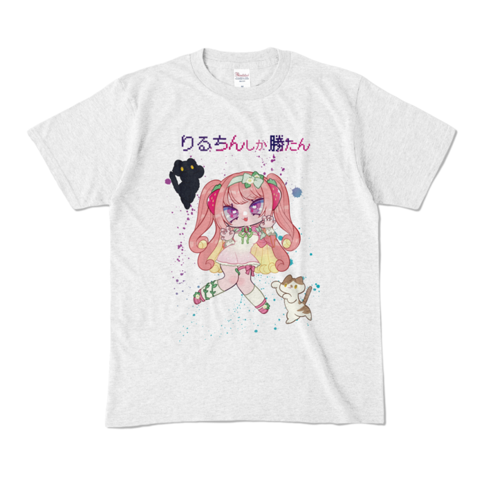 カラーTシャツ - M - アッシュ (淡色)