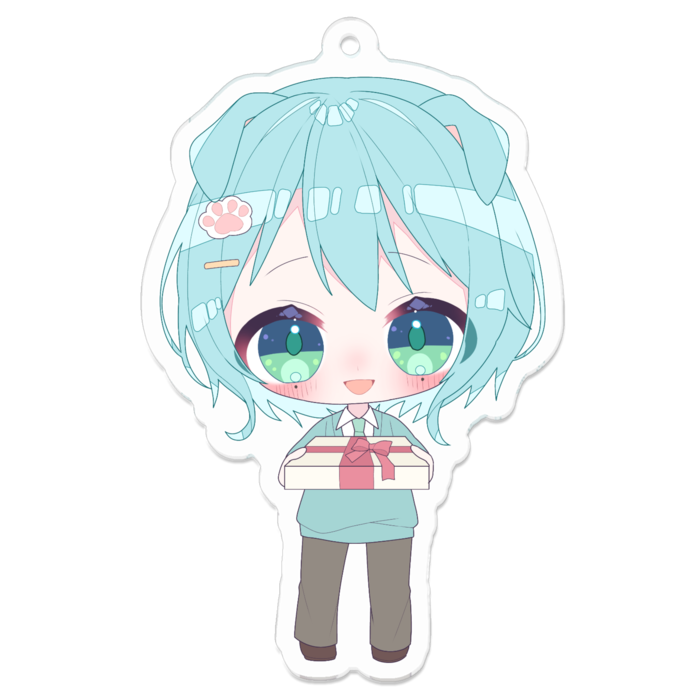 アクリルキーホルダー - 70 x 70 (mm)