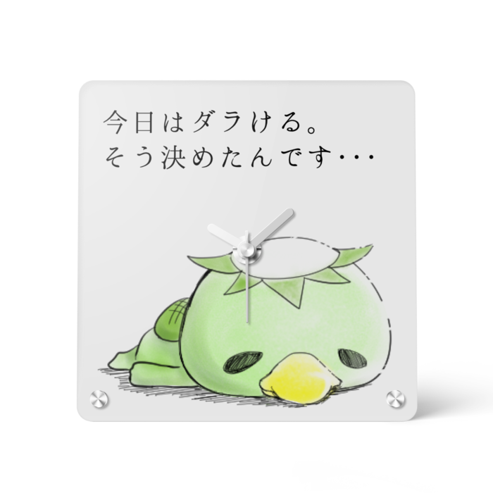 アクリル時計 - 150x150mm