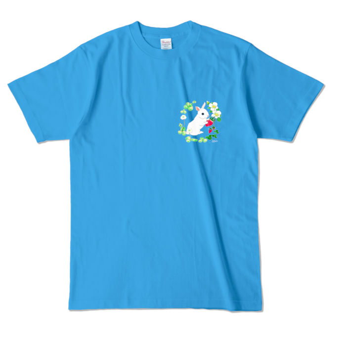 カラーTシャツ - L - ターコイズ (濃色)