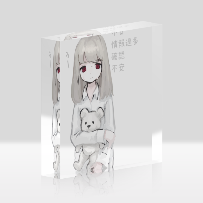 アクリルブロック - 100x100mm