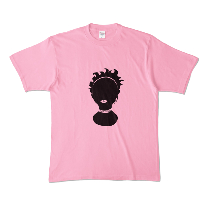 カラーTシャツ - XL - ピーチ (淡色)