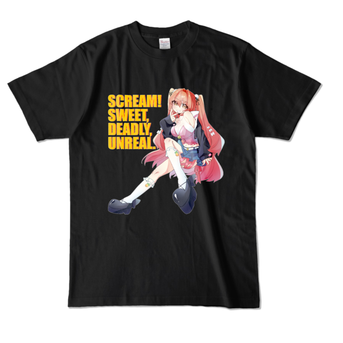 カラーTシャツ - L - ブラック (濃色)