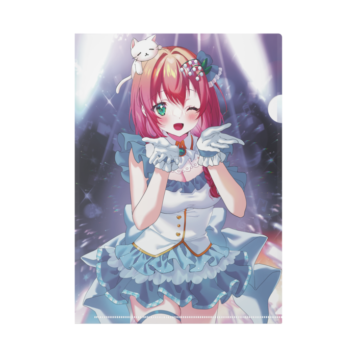②クリアファイル(ウインク)