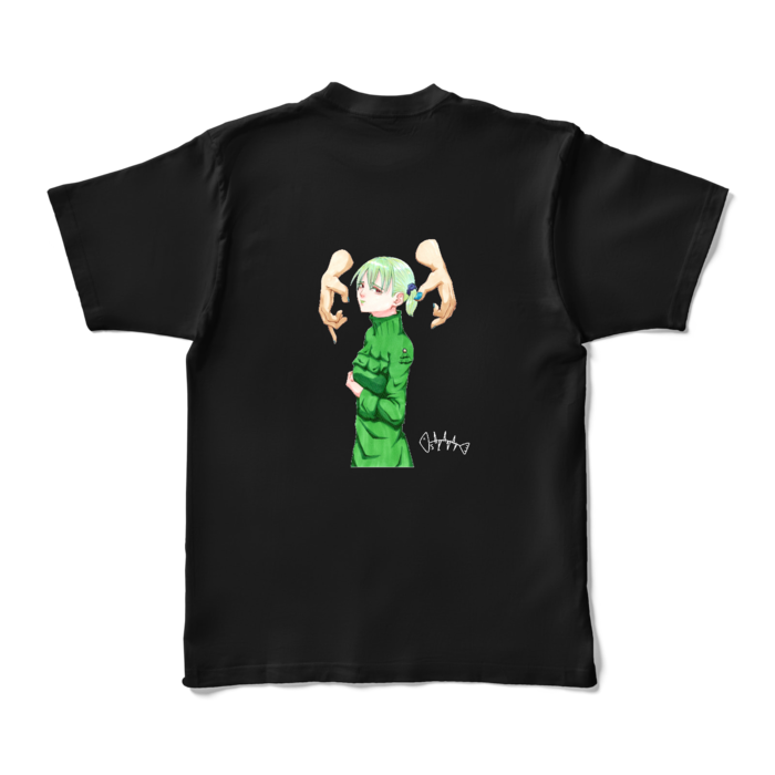 カラーTシャツ - XL - ブラック (濃色)