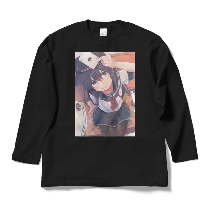ロングスリーブTシャツ - L - ブラック