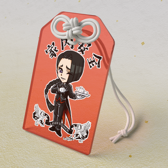 アクリルお守り - 50 × 80mm