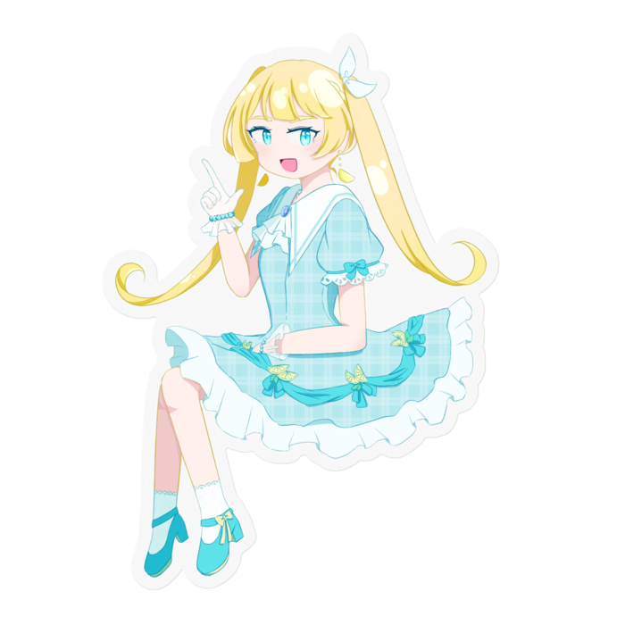 ステッカー - 100 x 100 (mm)