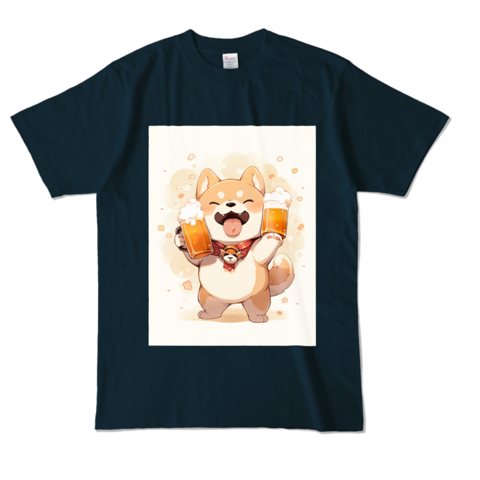 カラーTシャツ - L - ネイビー (濃色)