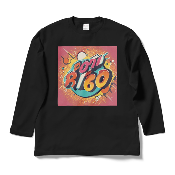 ロングスリーブTシャツ - L - ブラック