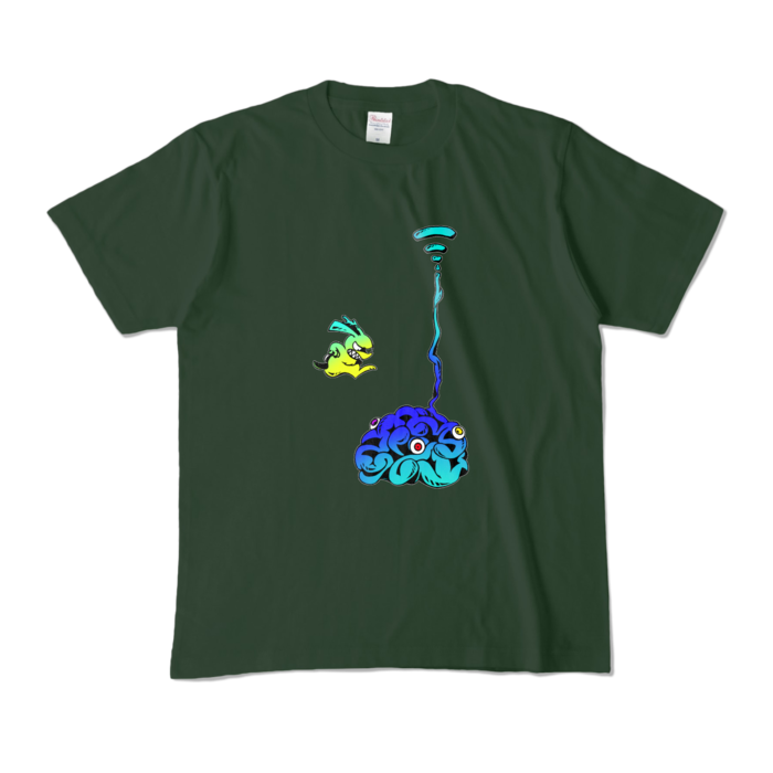 カラーTシャツ - M - フォレスト (濃色)(1)