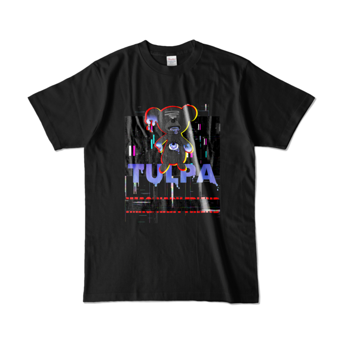 カラーTシャツ - L - ブラック