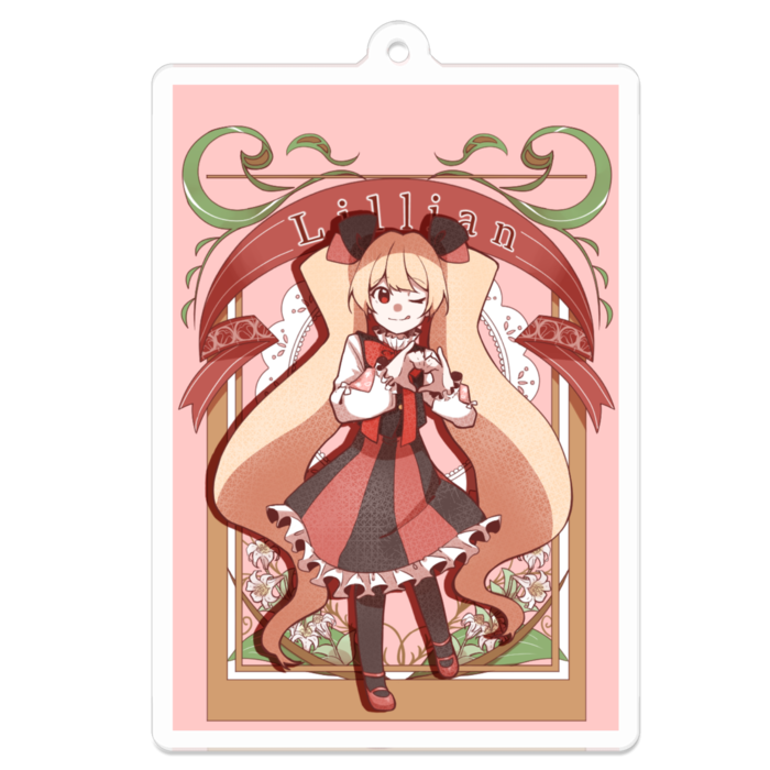 アクリルキーホルダー - 70 x 70 (mm)