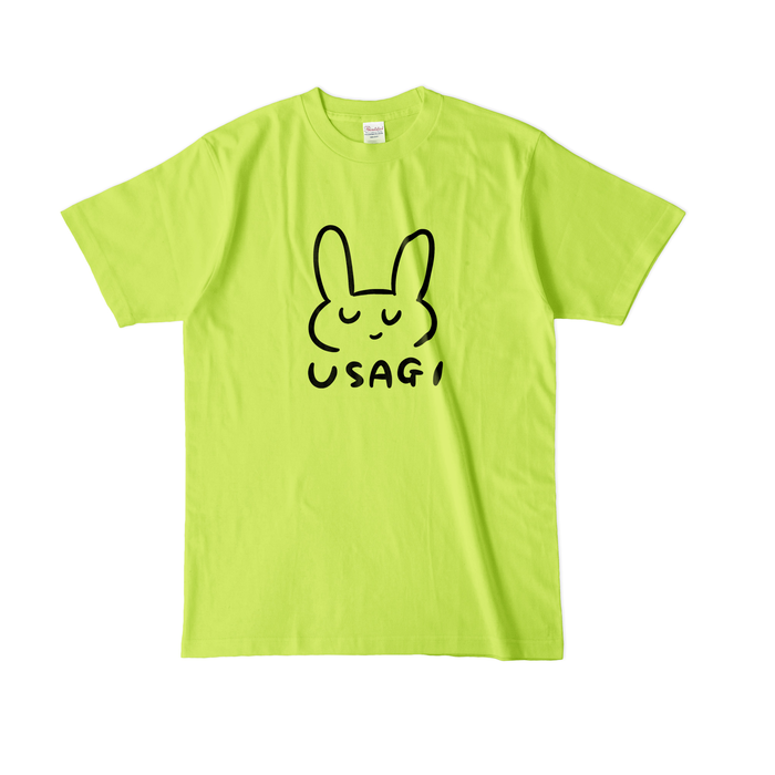 カラーTシャツ(淡色) - L - ライトグリーン