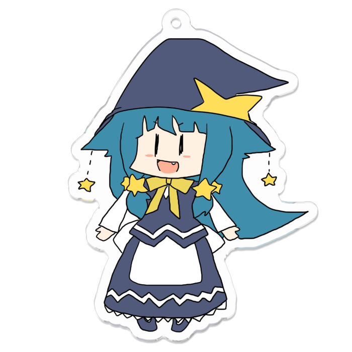 アクリルキーホルダー - 70 x 70 (mm)