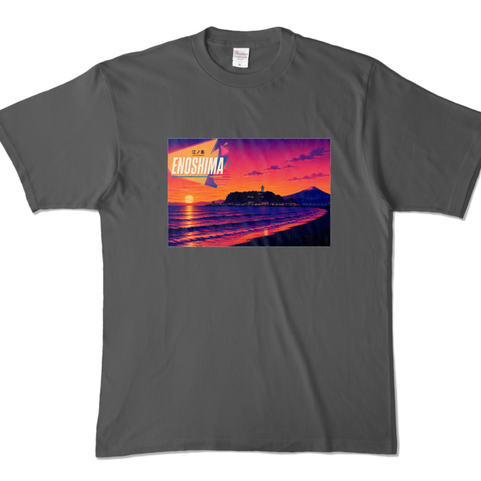 カラーTシャツ - XL - チャコール (濃色)(1)