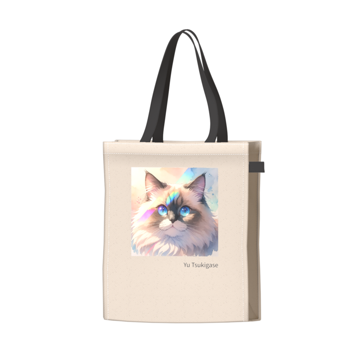 ツートンカラーバッグ - ブラック - W34 × H41 × D14cm