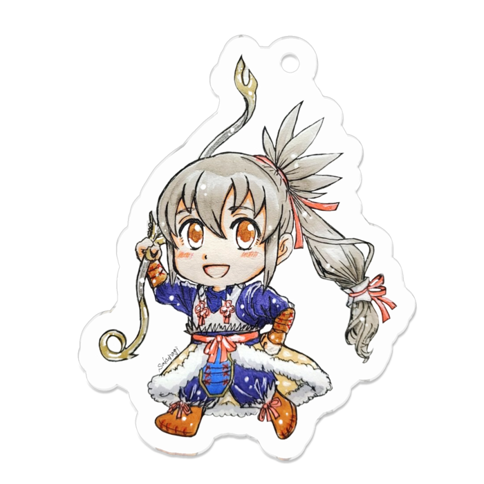 タクミ アクリルキーホルダー 白き風の杜 Booth