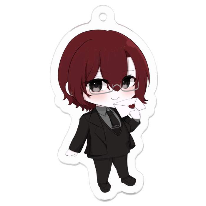 巫司アクリルキーホルダー（コーティング） - 50 x 50 (mm)