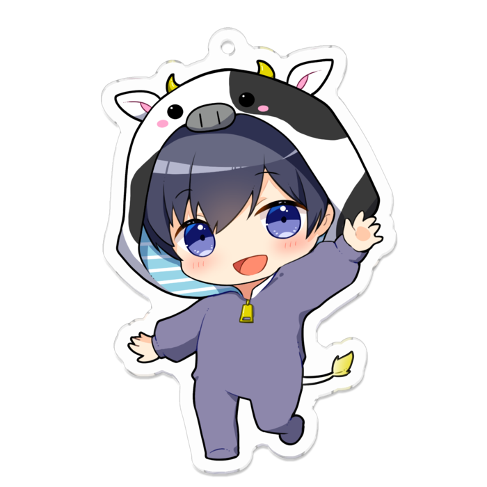 アクリルキーホルダー - 70 x 70 (mm)