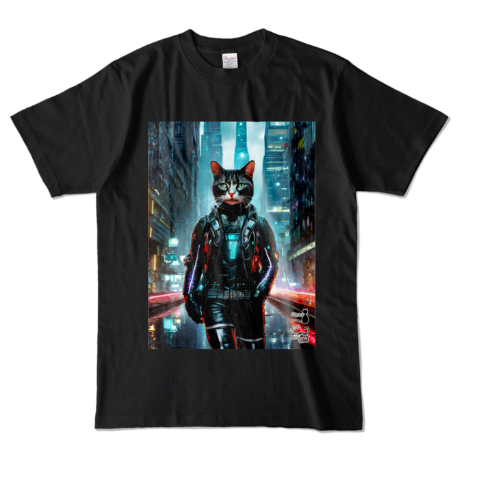 カラーTシャツ - L - ブラック (濃色)