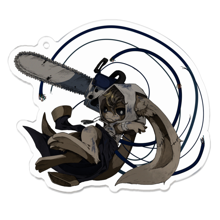 アクリルキーホルダー - 70 x 70 (mm)