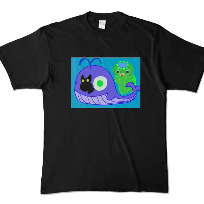 カラーTシャツ - XL - ブラック (濃色)