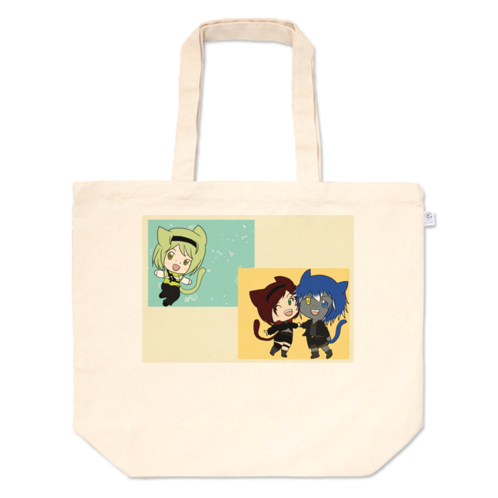 トートバッグ - L - プリント面積中