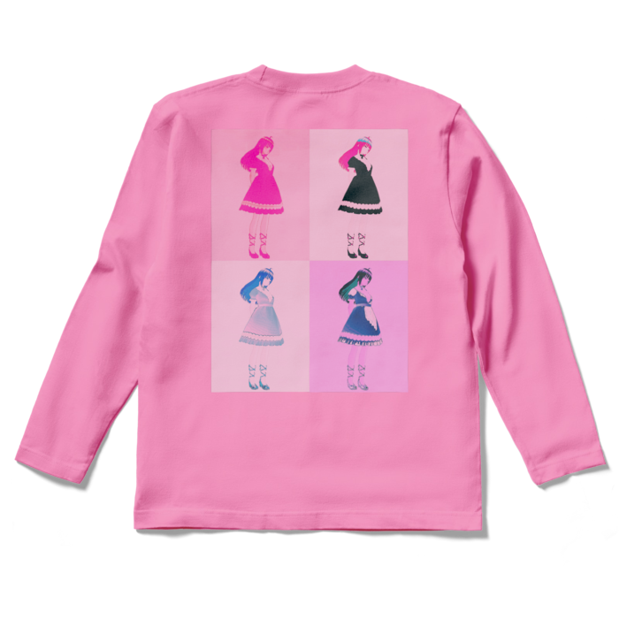 ロングスリーブTシャツ - S - ピンク